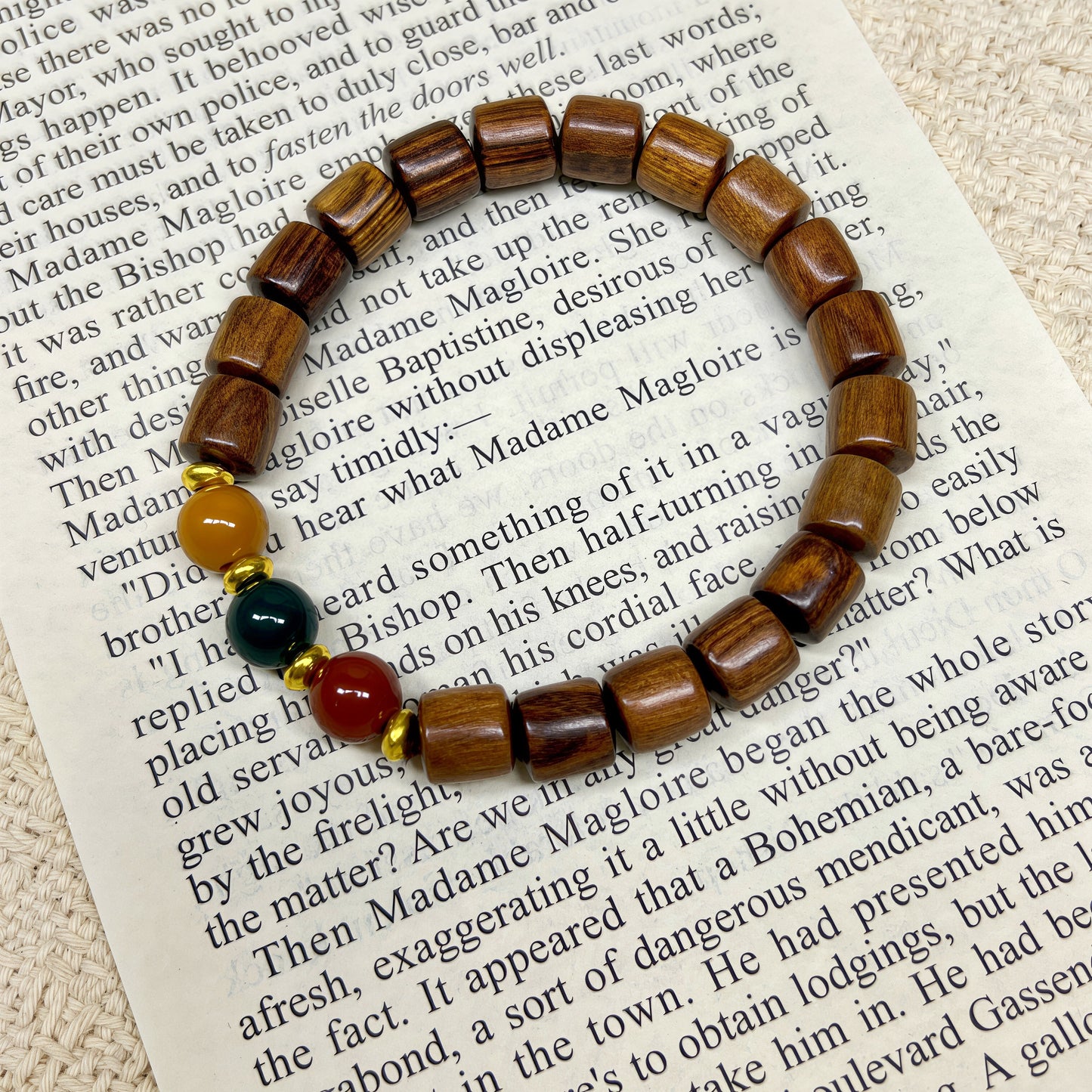 🆕 [A692]    Natural Wood Bracelet
