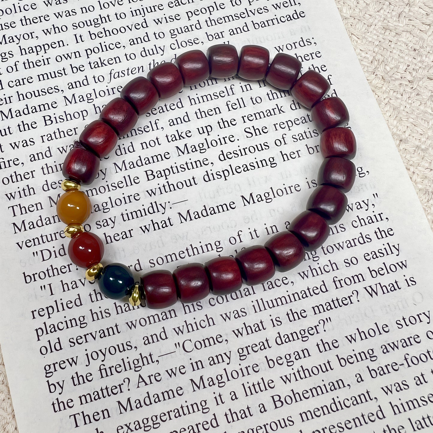 🆕 [A692]    Natural Wood Bracelet