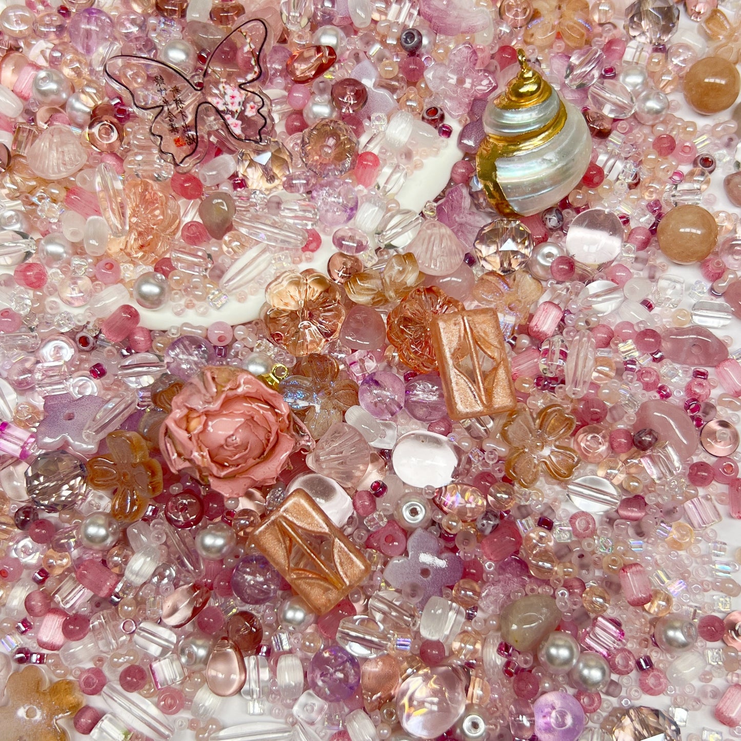 [S706]   Manor Rose-High Quality Seed Bead