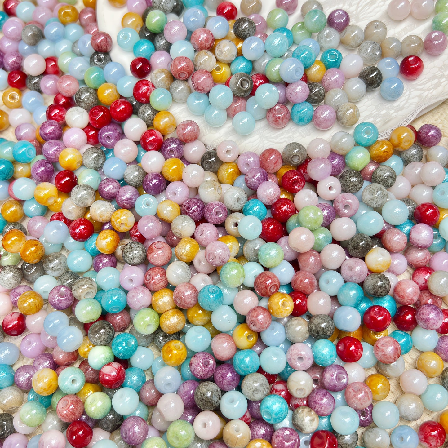 [A713]    Color Pop（6MM）-High Quality Glass Bead
