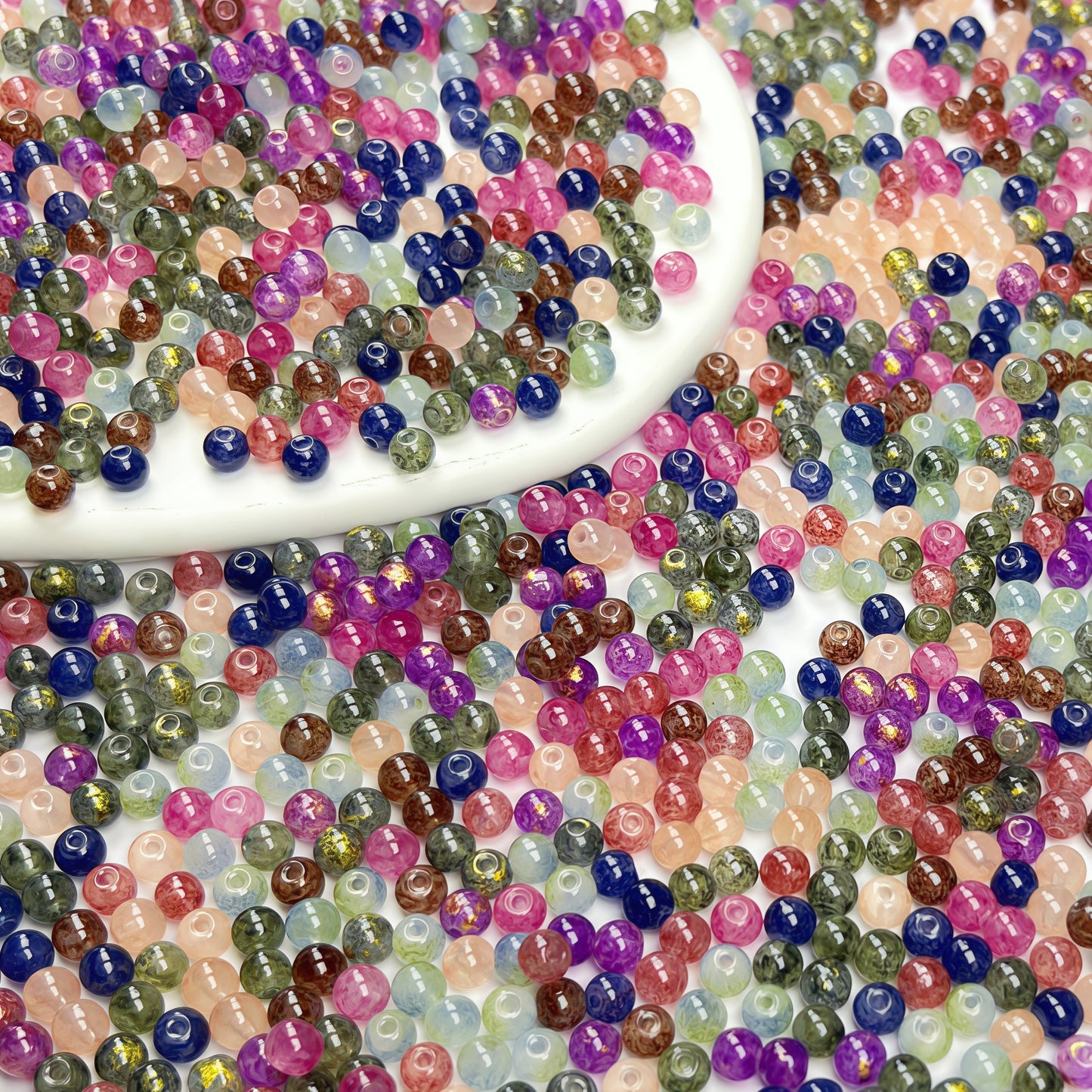 [S736]    Berry Burst（4MM）-High Quality Glass Bead