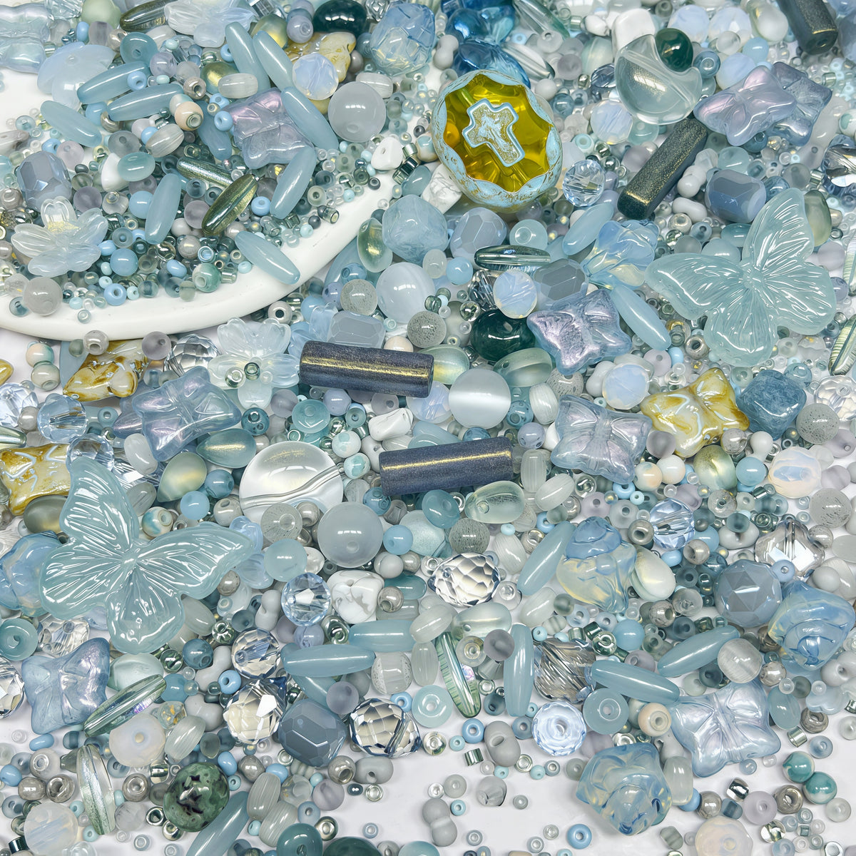 [S766]   Winter Tide-High Quality Seed Bead