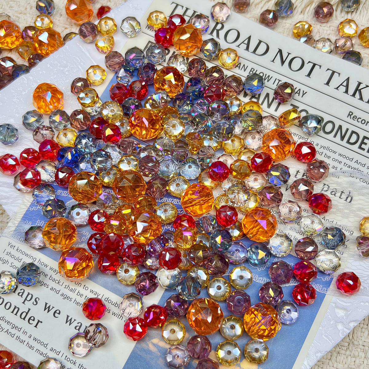 [A805]    Flame（8/12MM）-High Quality Glass Bead