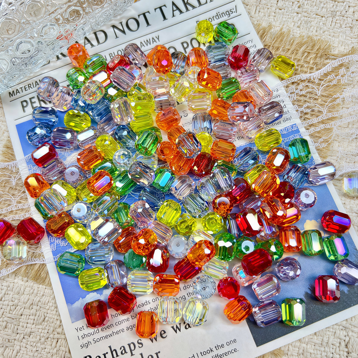[A829]    Neon（9*7.5MM）-High Quality Glass Bead