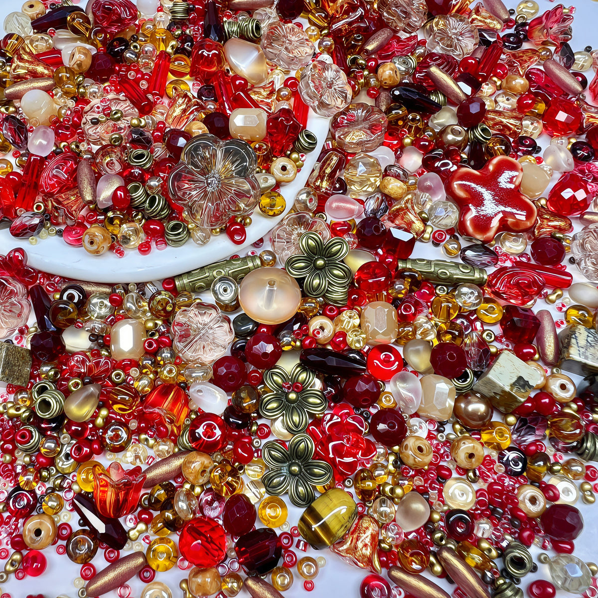 [S831]    Ruby Gem-High Quality Seed Bead