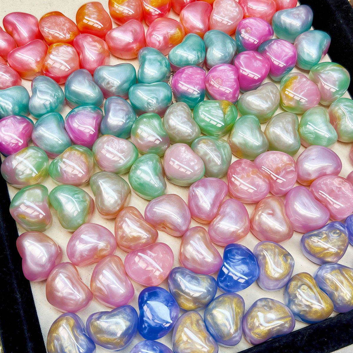 🆕[A878]    Heartbeat-High Quality Resin Bead