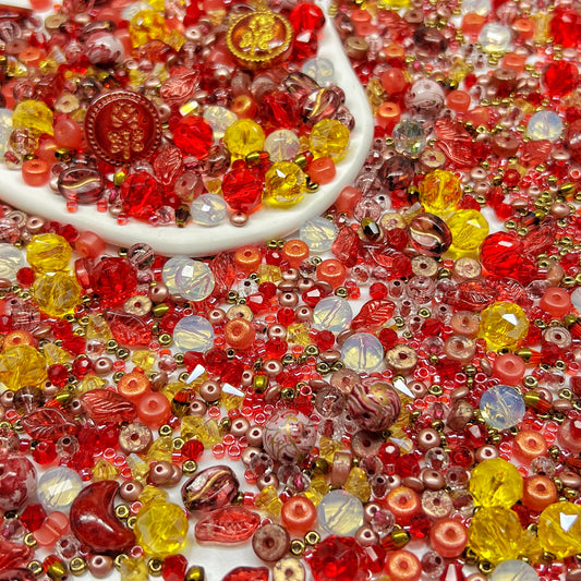 🆕[S230]   Garnet Glow🌈✨-High Quality Seed Beads