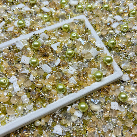 🆕[S065]   Golden Olive Garden🌈✨-High Quality Seed Beads