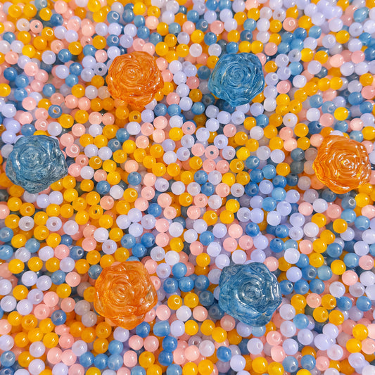 [A617]    Harmony Mix(4MM)-High Quality Glass Bead