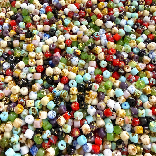 [S659]    Canvas Echo-High Quality Picasso Bead